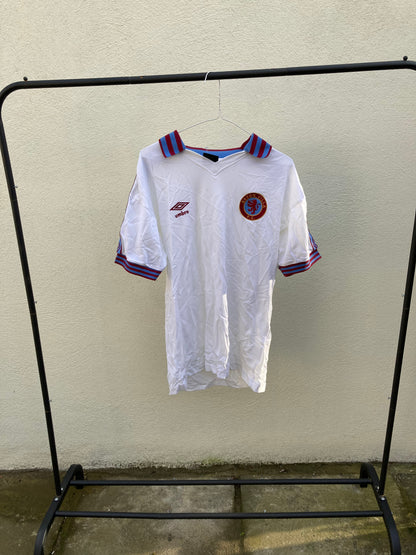 umbro aston villa retro polo shirt