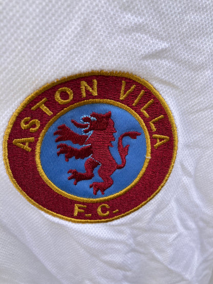 umbro aston villa retro polo shirt