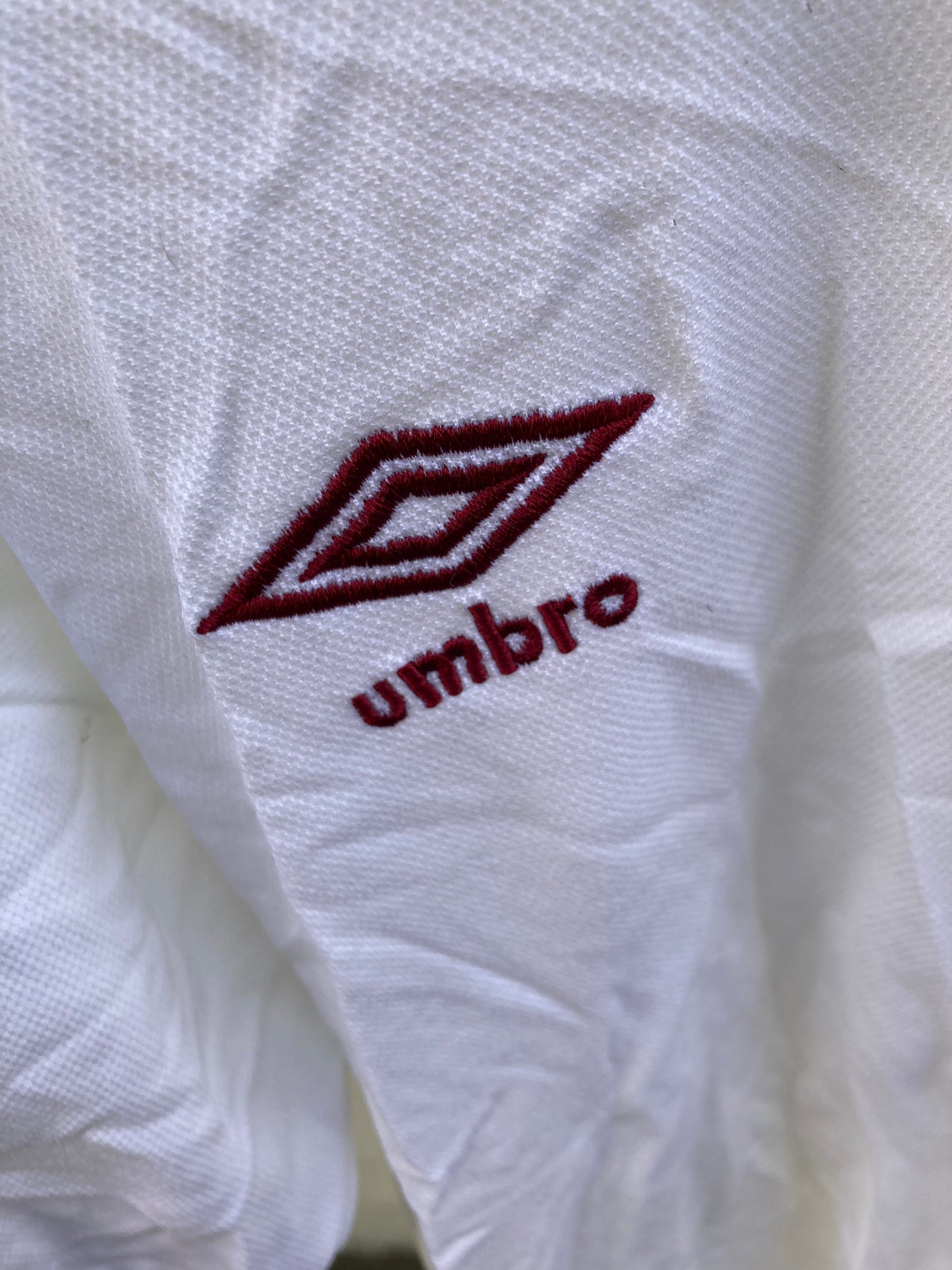 umbro aston villa retro polo shirt