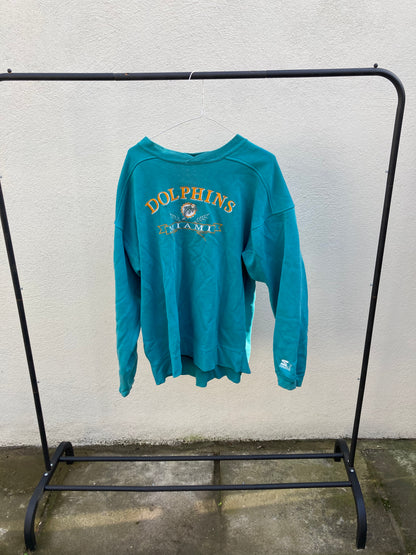 miami dolphins crewneck