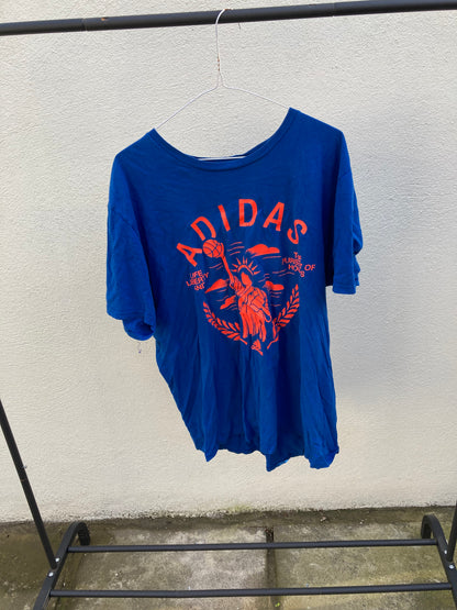 adidas retro basketball t-shirt NYC