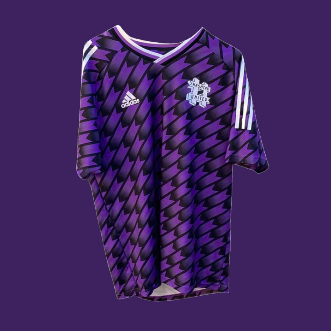 adidas hashtag united jersey - Liffey Vintage