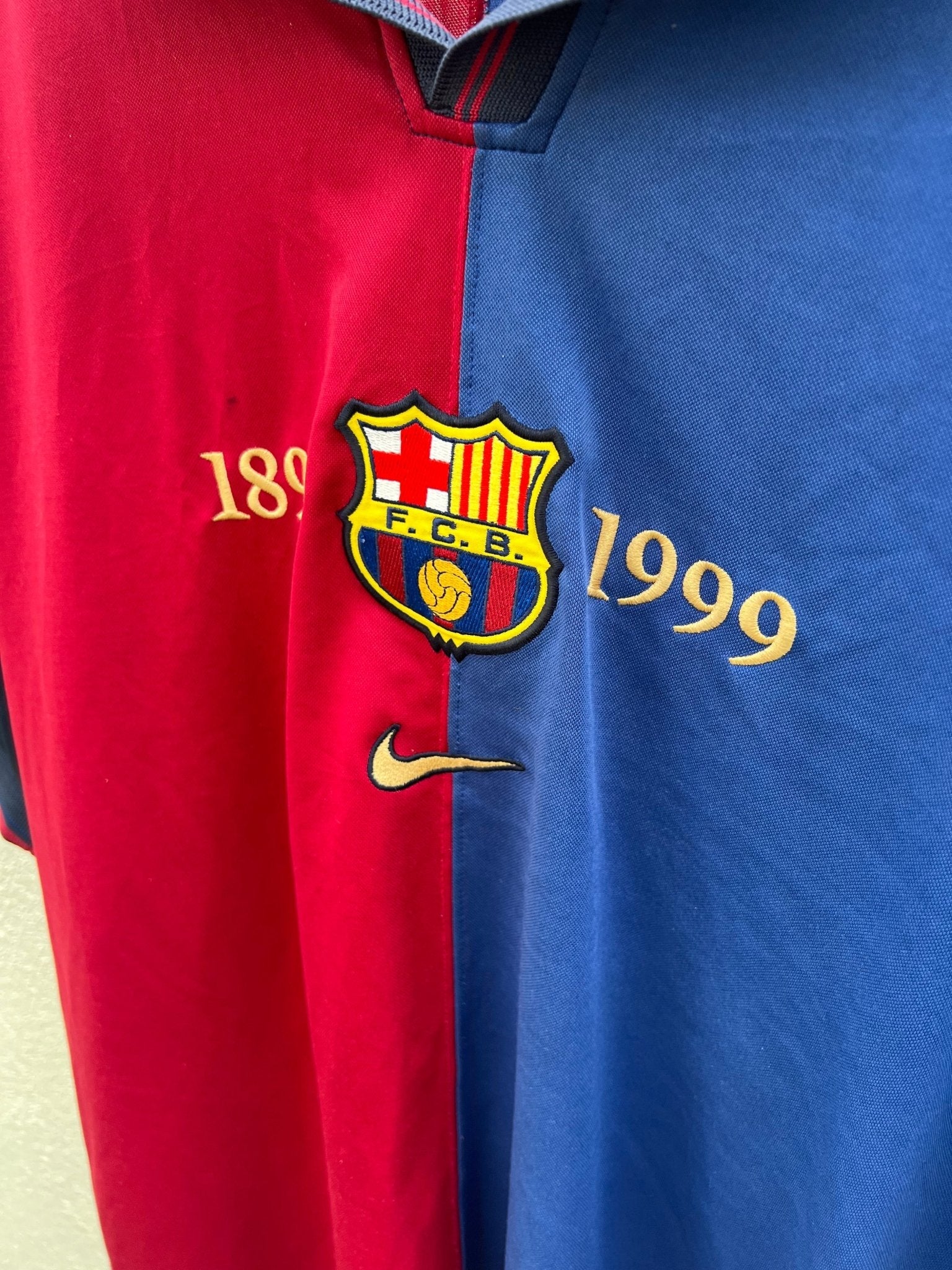 nike sportswear barcelona 100th anniversary kit - Liffey Vintage