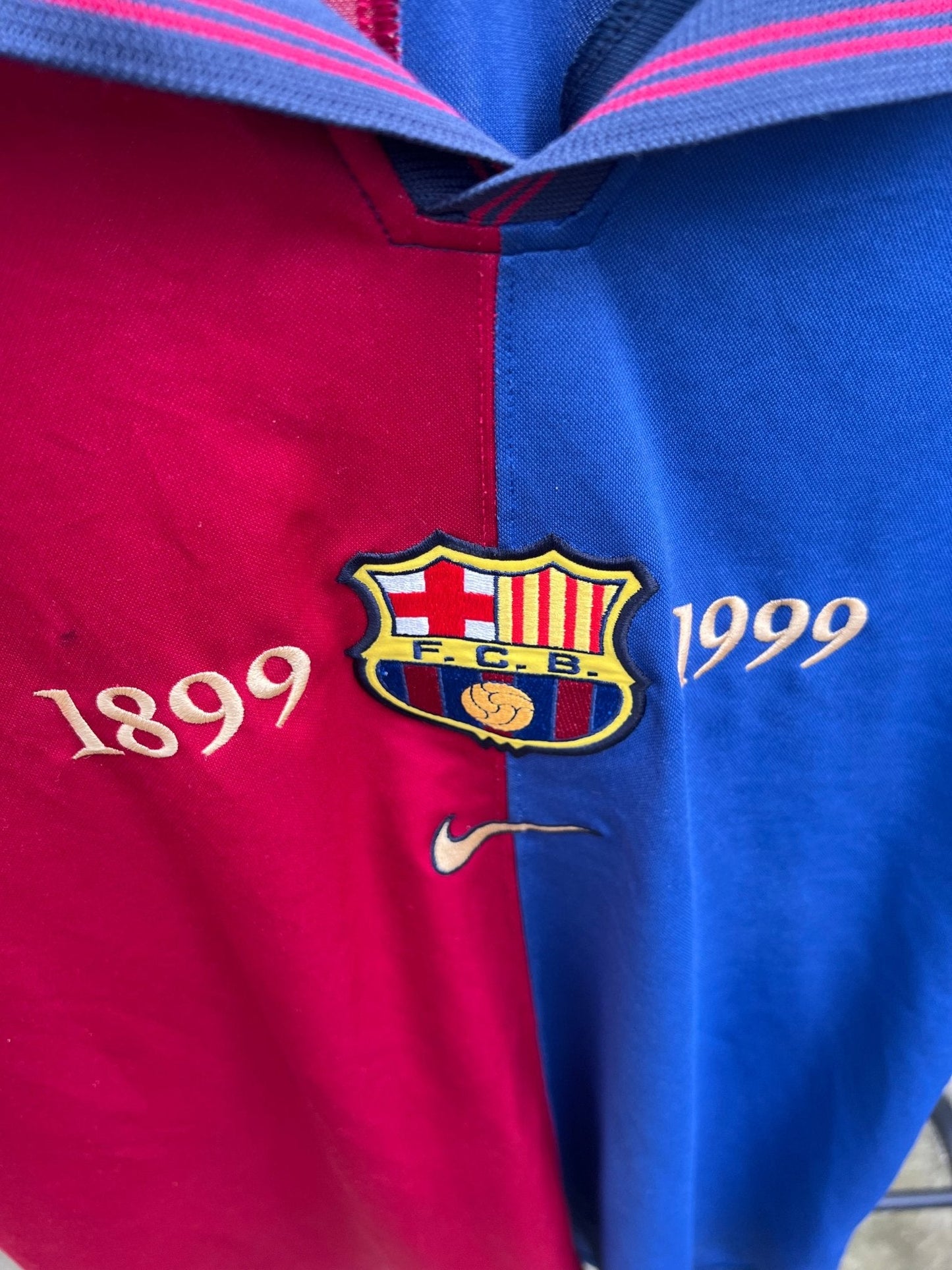 nike sportswear barcelona 100th anniversary kit - Liffey Vintage