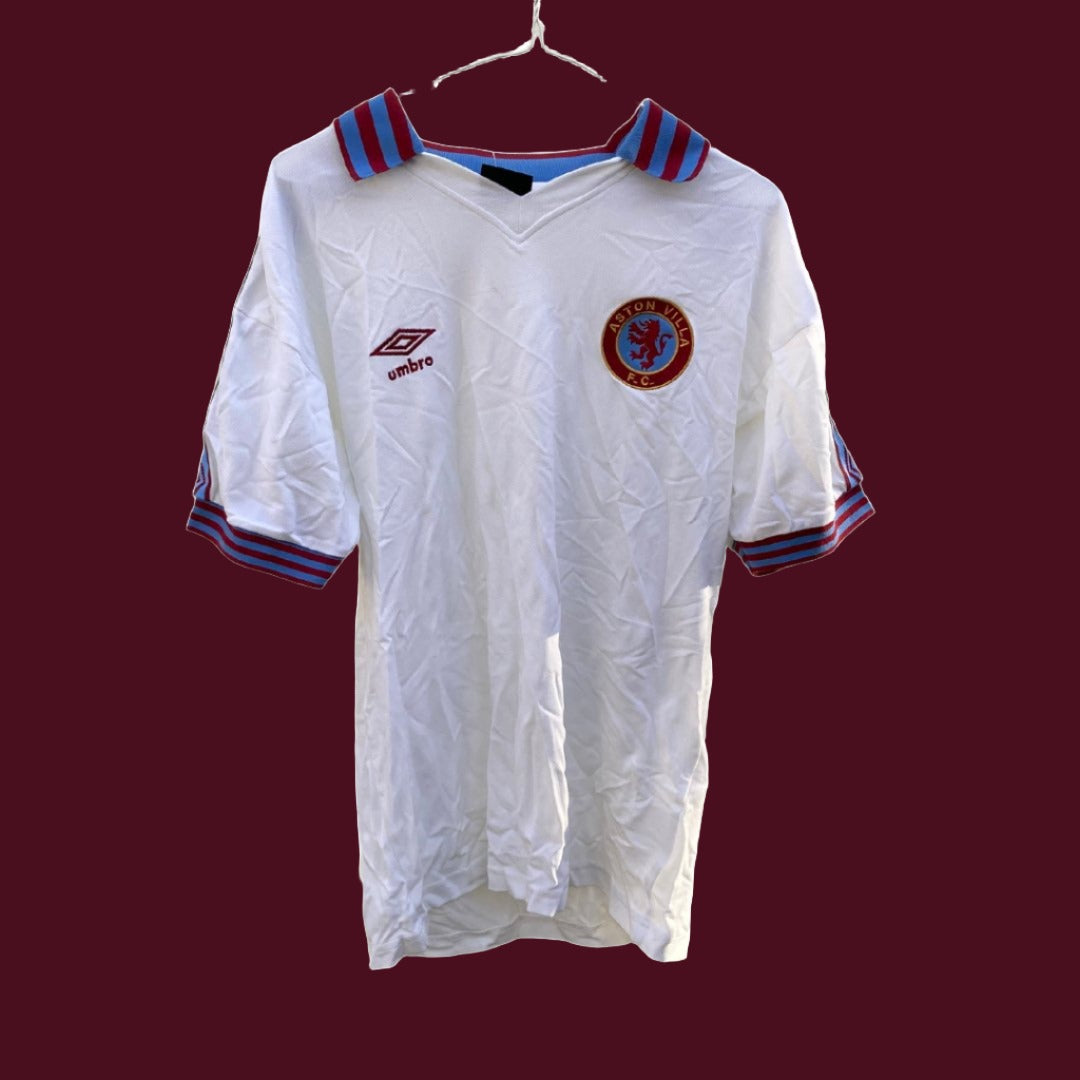 umbro aston villa retro polo shirt - Liffey Vintage