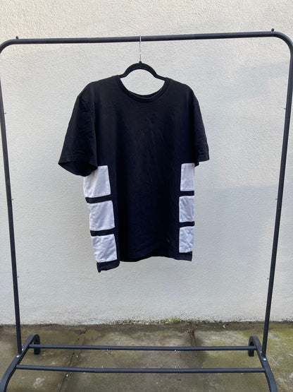 adidas equipment t-shirt with panelling - Liffey Vintage