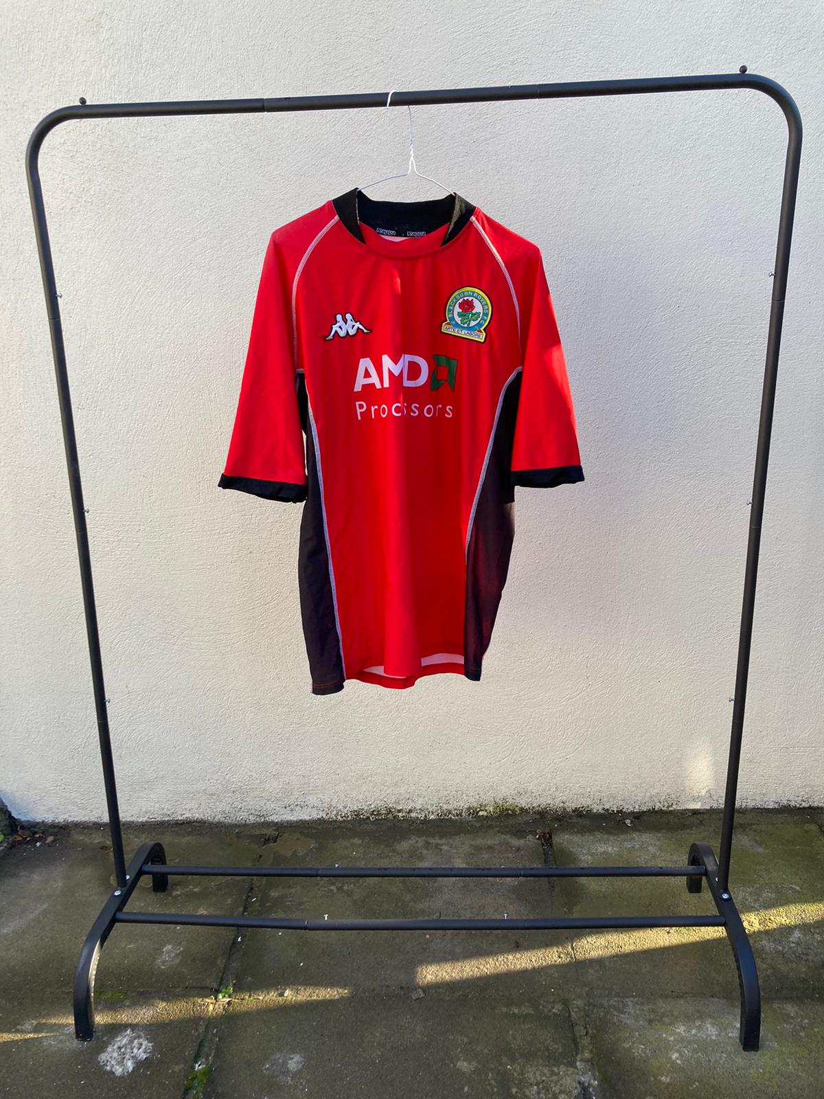 kappa blackburn rovers 2003 away kit - Liffey Vintage