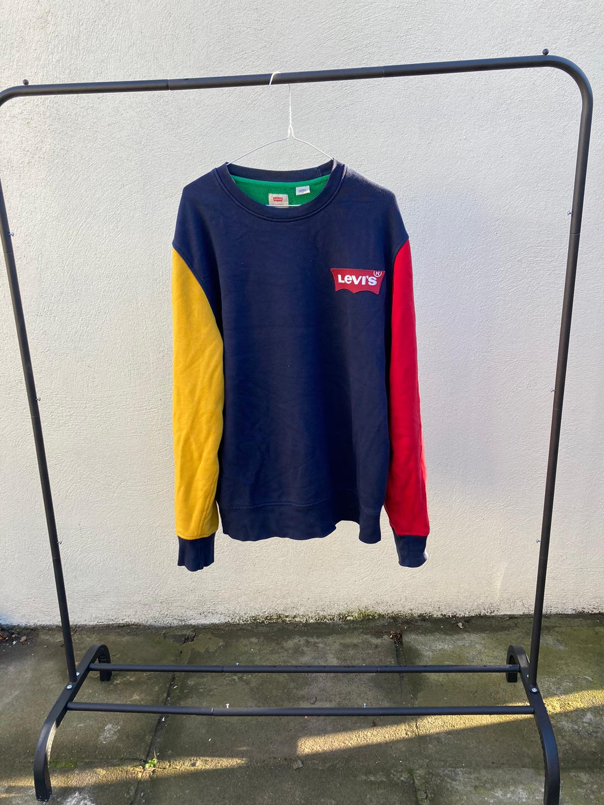 levi's multicolour crewneck - Liffey Vintage