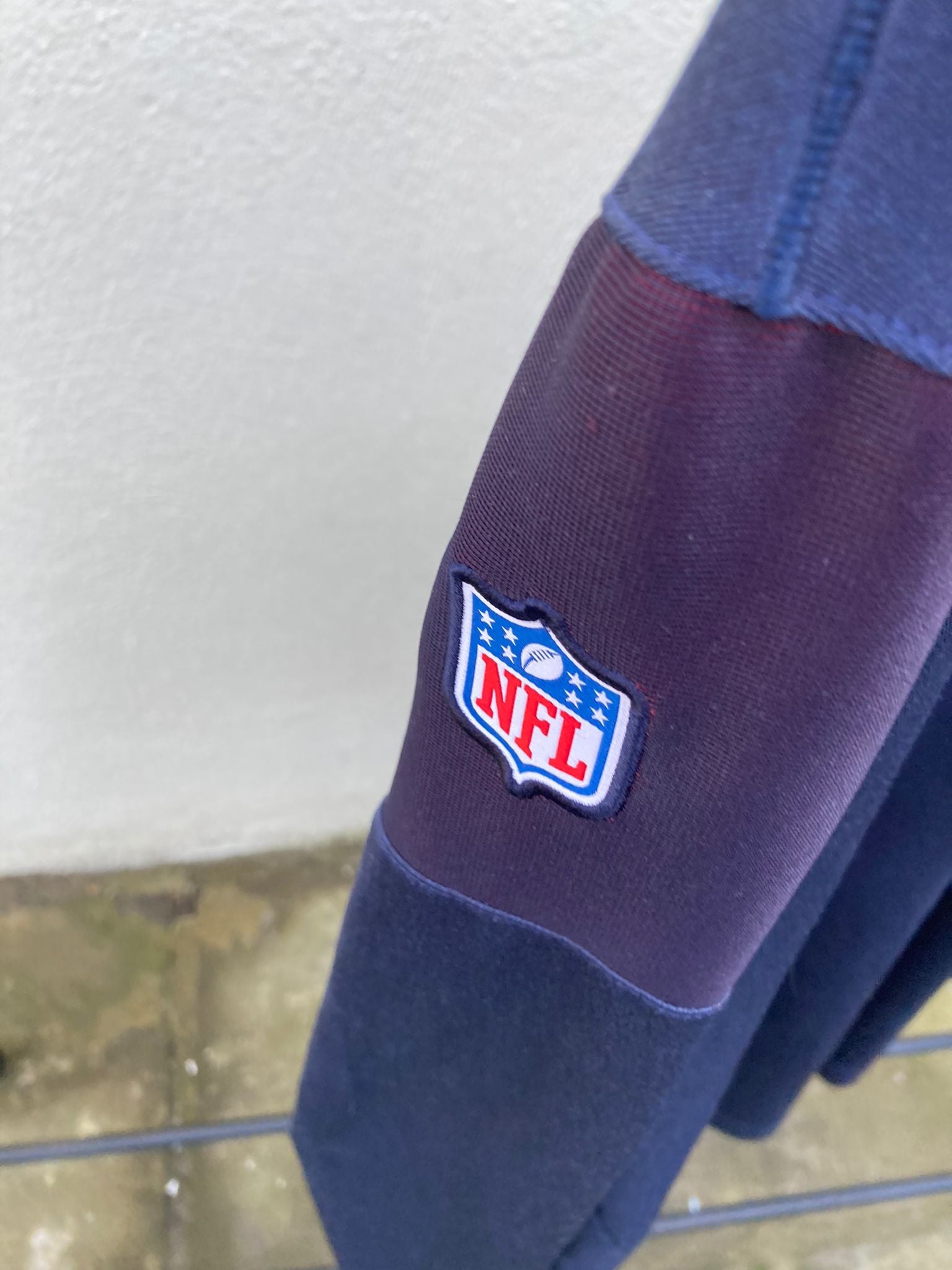 nike new england patriots half zip - Liffey Vintage