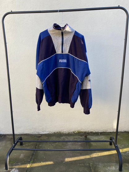 puma retro zip up - Liffey Vintage