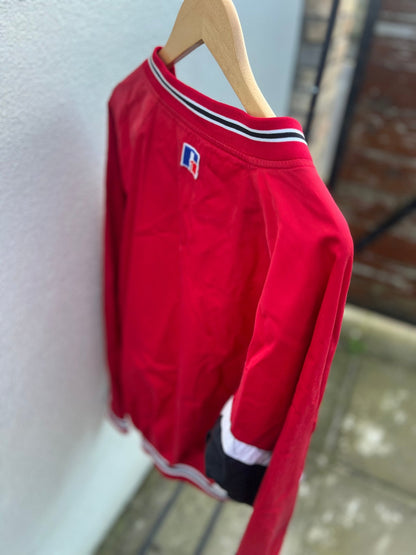 russell athletic wind resistant baseball crewneck - Liffey Vintage