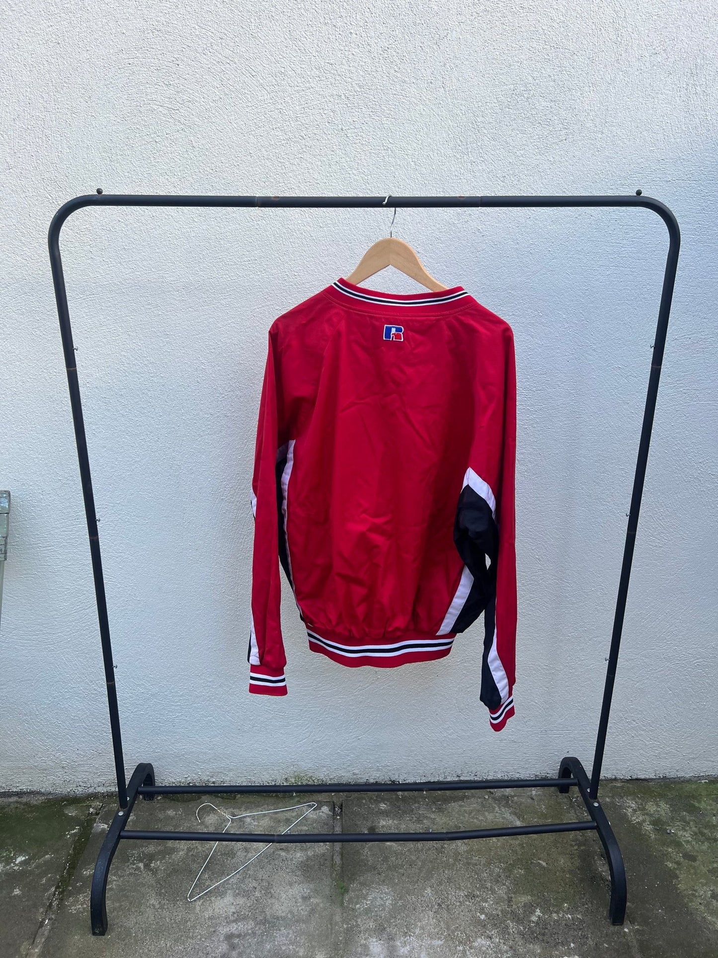 russell athletic wind resistant baseball crewneck - Liffey Vintage